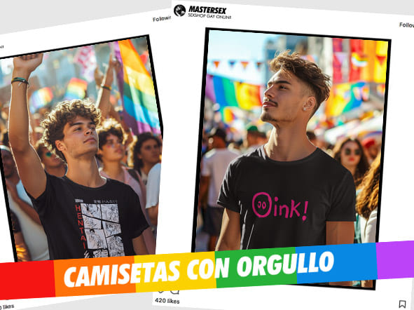 Camisetas Sexho Gay Fetish sexshop