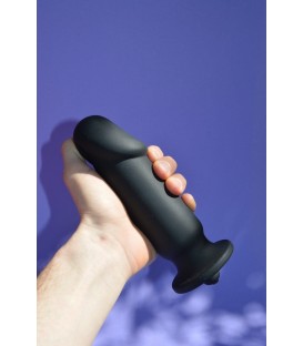 Plug anal vibrador gigante con forma de pene
