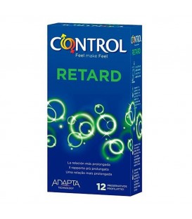 Preservativos control efecto retardante 12 unidades