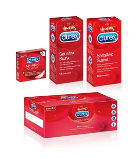 Preservativos Durex sensitivo extra lubricado