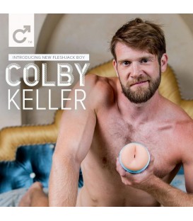 Fleshjack boys Colby keller masturbador masculino culo realista