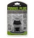 Open Up Plug Tunnel Negro Silicona Perfect Fit