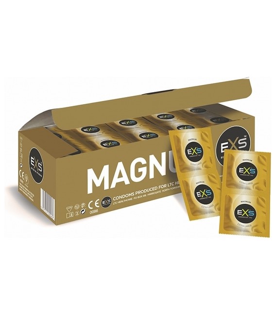 EXS Magnum Preservativos XL 144 unidades