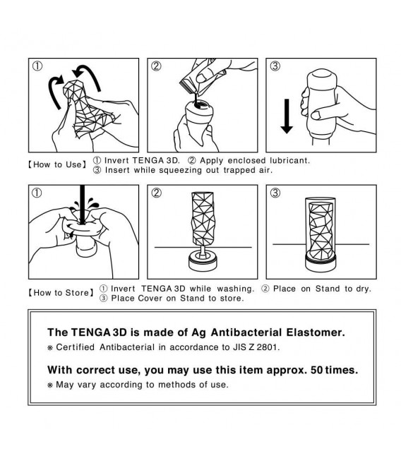 Masturbador Masculino Tenga 3D Spiral