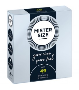 Mister Size Preservativos 49 mm Extra Finos