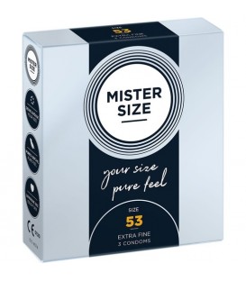 Mister Size 53 mm Preservativos Extra Finos