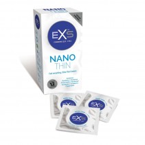 EXS Nano Thin Preservativos 12 Pack