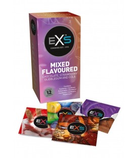 EXS Mix Preservativos Sabores Pack 12