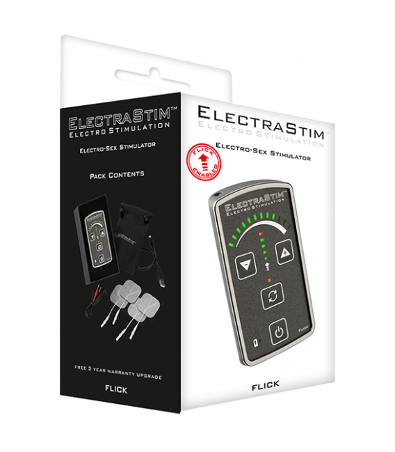 Flick EM60-E Caja electroestimulación ElectraStim