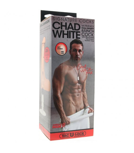 Signature Cocks Chad White Dildo 21,5 cms