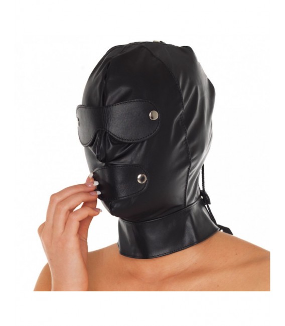 Máscara BDSM Aislamiento Privación Sensorial