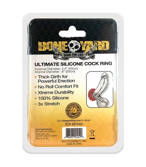 Boneyard Ultimate Cock Ring Silicona