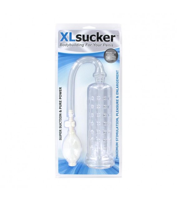 XL Sucker Bomba de Succión Pene Transparente