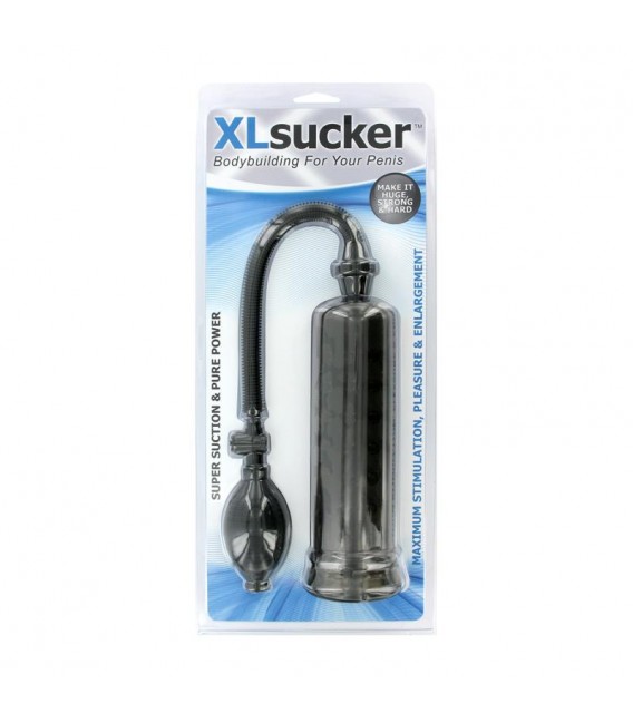 XL Sucker Bomba de Succión Pene Negro