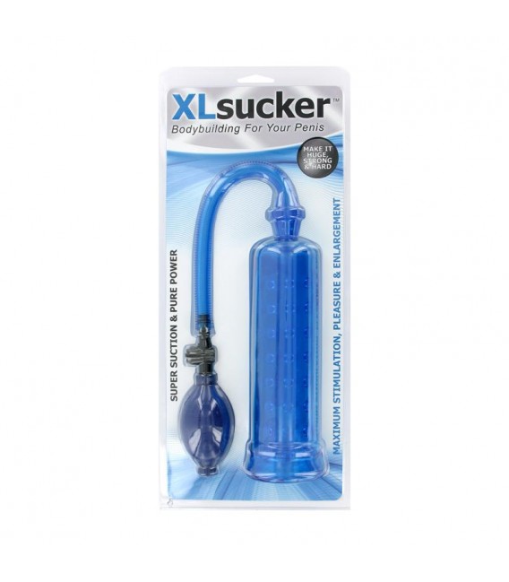 XL Sucker Bomba de Succión Pene Azul