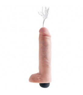 King Cock Dildo Eyaculador con Testículos 25 cm