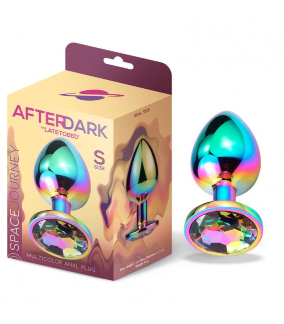 AfterDark Sparkly Plug Multicolor con Joya