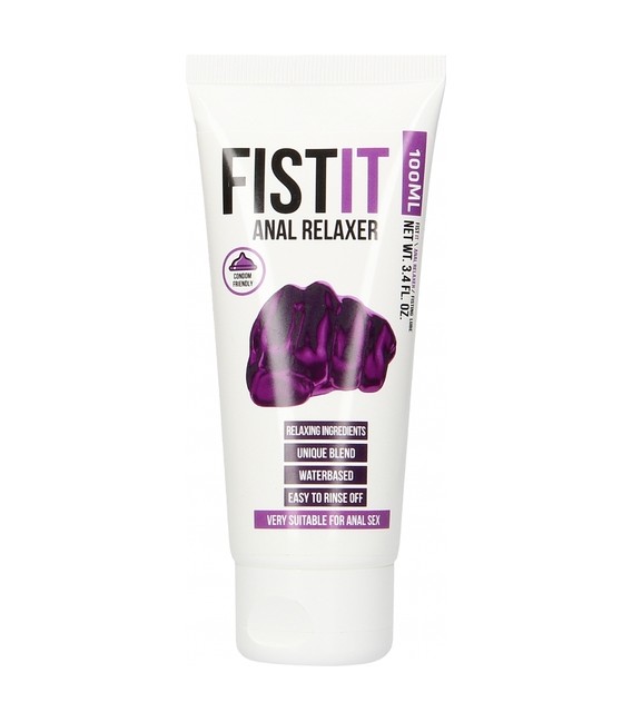 Fist-It Anal Relaxer Lubricante Fisting Base Agua Relajante 100ml