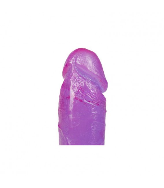 CRYSTAL JELLIES Dildo Jelly 22 cm Púrpura