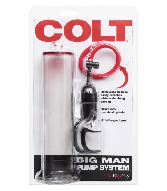 Colt Big Man desarrollador de pene cilindro tamaño grande y tranparente