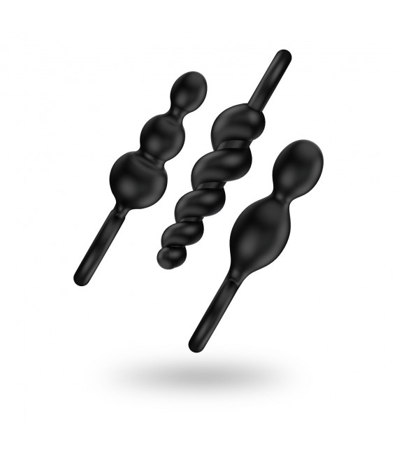 Set 3 Plugs Anales Booty Call Satisfyer