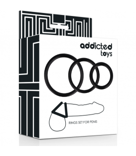 Addicted Toys Set de Anillos Pene