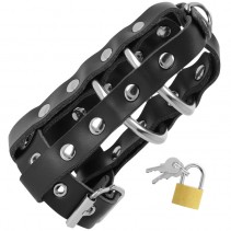 DARKNESS LEATHER CHASTITY