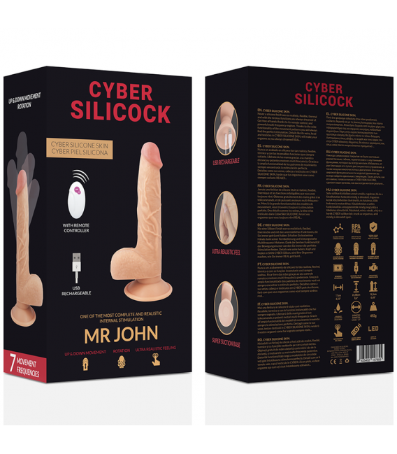 Mr John Dildo Cyber Silicock