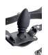 Arnés Masculino con Plug Anal Strict Leather