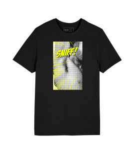SNIFF Camiseta negra Diseño Fetish Armpit