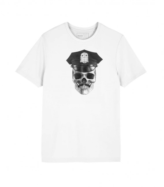Camiseta Tom of Finland Skull Gay Leahter