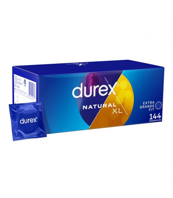 Preservativos Durex XL Natural 144 und