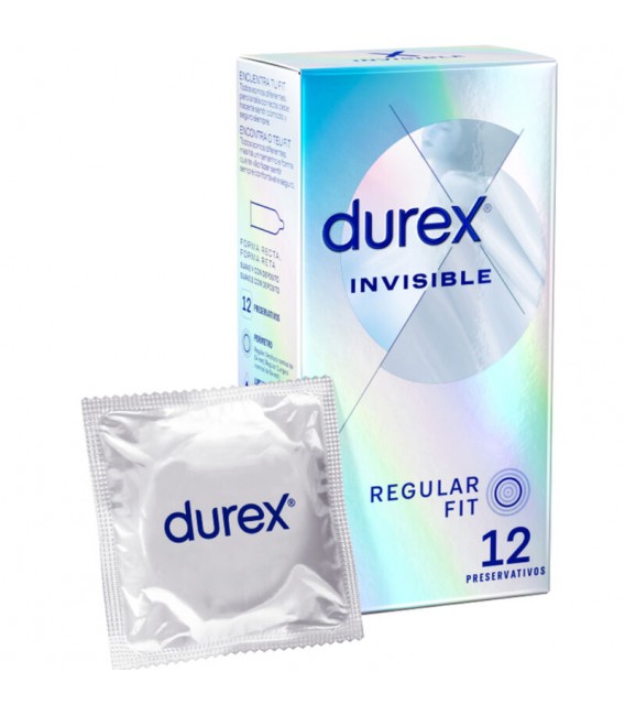 Preservativos Durex Invisible Extra Finos 12 und.