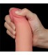 DILDO DUAL DENSITY PIEL DESLIZANTE 8.5"