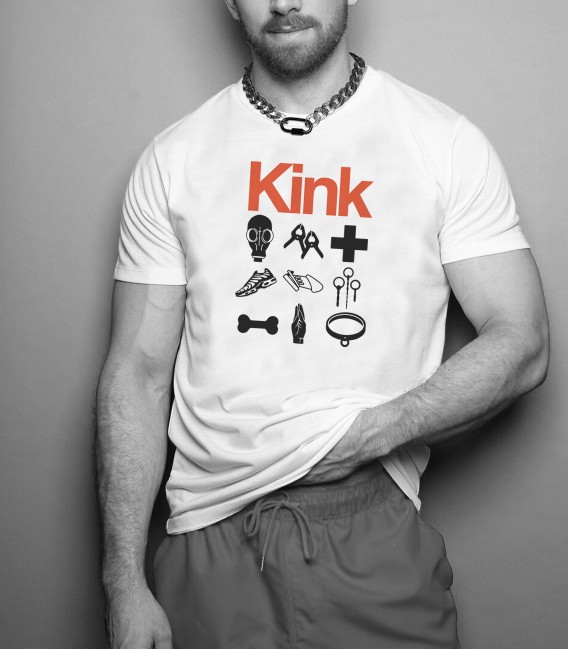 Camiseta Gay Kink Fetish Sexo Gay