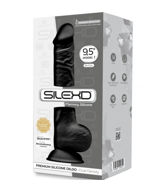 Silexd 9.5" Model 1 Dildo Silicona Silexpan 24 cm