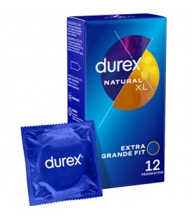 PRESERVATIVOS DUREX NATURAL XL