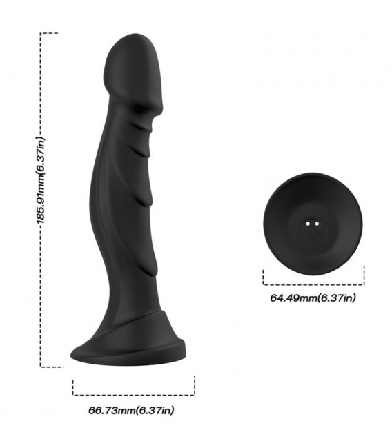 DILDO VIBRADOR CONTROL REMOTO