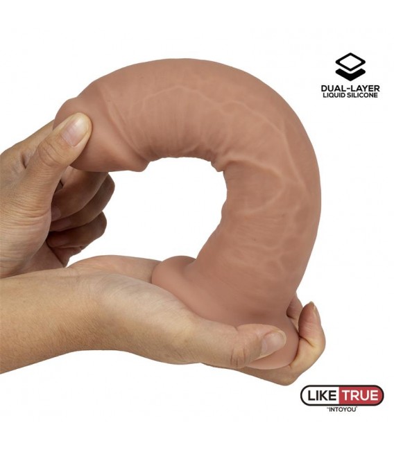 Dildo Realista Silicona Dual Layer 8.25" Liketrue