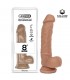 Dildo Realista Silicona con testículos Dual Layer 8" Liketrue