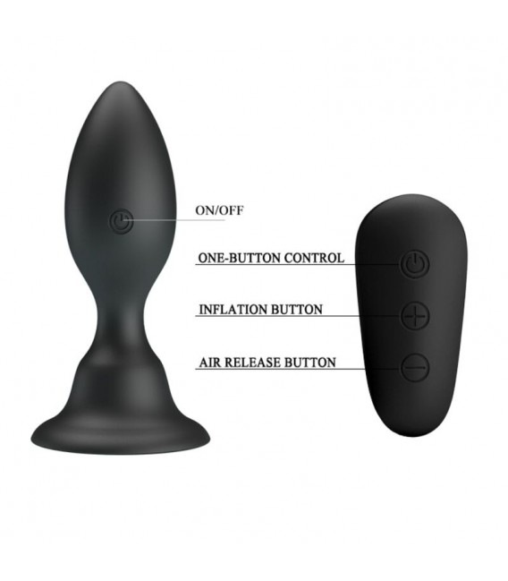 Plug Anal vibrador Control Remoto Mr Play