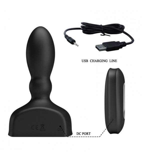 Plug Anal Hinchable Control Remoto Mr Play