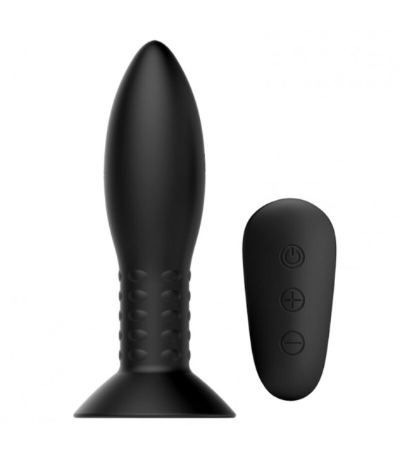 Plug Anal Bolas Rotatorias con Control Remoto Mr Play