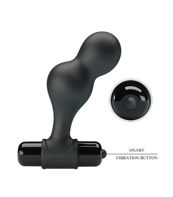 Plug Anal Vibrador Silicona Mr Play