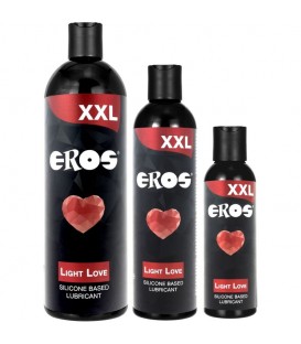 Lubricante Eros XXL Light Love Base Silicona