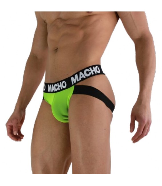 SUSPENSORIO MACHO VERDE NEON MX28FA