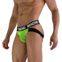 SUSPENSORIO MACHO VERDE NEON MX28FA