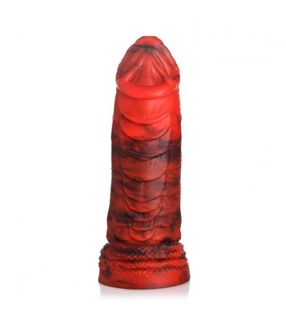 FIRE DRAGON RED SCALY DILDO DRAGÓN