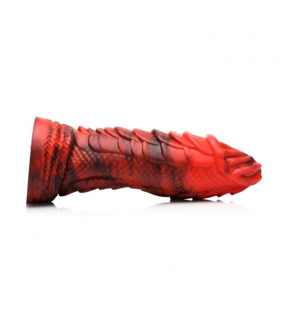 FIRE DRAGON RED SCALY DILDO DRAGÓN