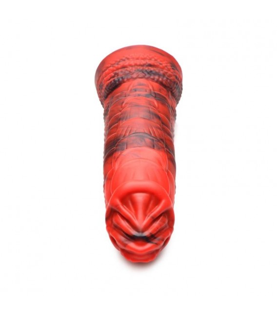 FIRE DRAGON RED SCALY DILDO DRAGÓN